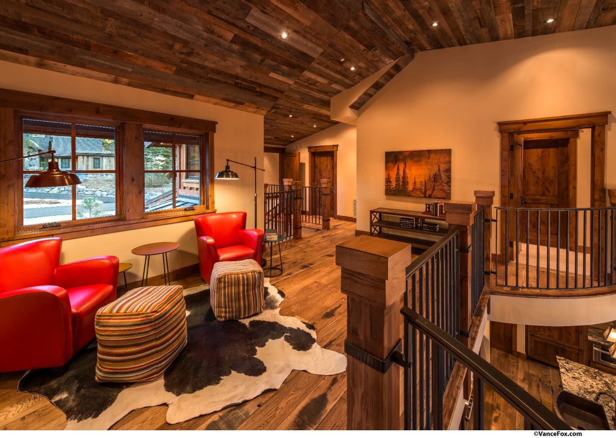 Custom ski residence exterior in Truckee, California